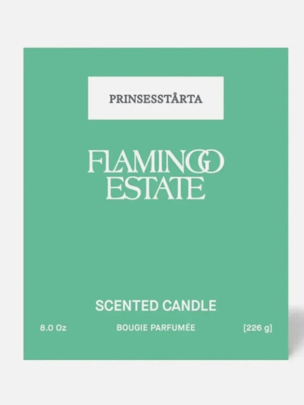 FLAMINGO ESTATE Prinsesstarta Scented Candle - 8oz. w/box - NIB - 25% OFF!